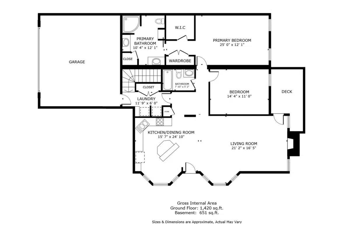 Brookwood Floor Plan - Layout Diagram